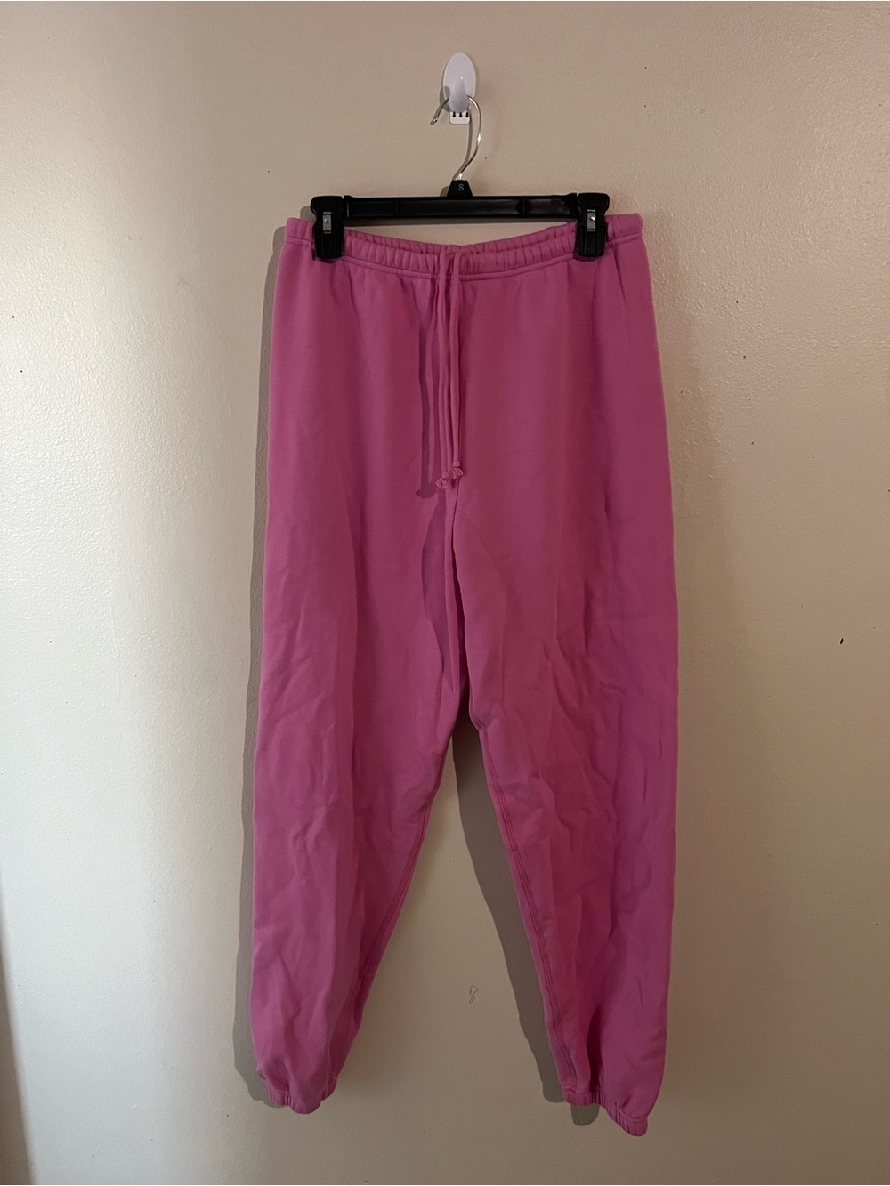 SKIMS bubblegum Pink Drawstring Jogger Pants